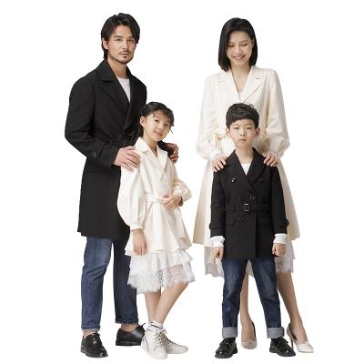 China China Supplier Wholesale High Quality Breathable Materials Classic Long Trench Coat For Clothing for sale