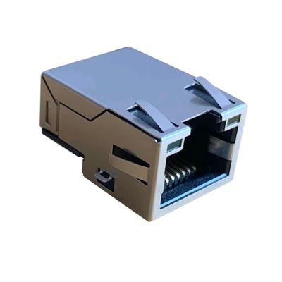 China Communication PCB Tag-Out Surface Mount RJ45 Downstream Connector 7498011122AR for sale