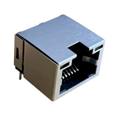 China PCB 8P8C Low Profile Ethernet Female PCB Jack 615008185121 RJ45 Conector for sale