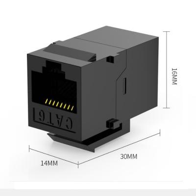 China CAT6 Network Information Module RJ45 Extension Flame Retardant / Flame Retardant Six Class Crystal Main Connector for sale