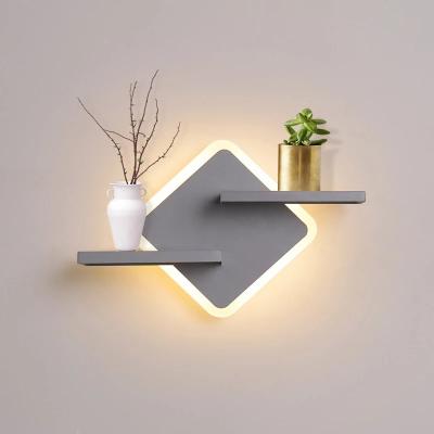 China EUROPEAN Modern Minimalism LED Wall Lamp For Bedroom Bedside Home Indoor Stairs Lighting Novelty Light Sconce Luz Peeled Kitchen Fixture for sale