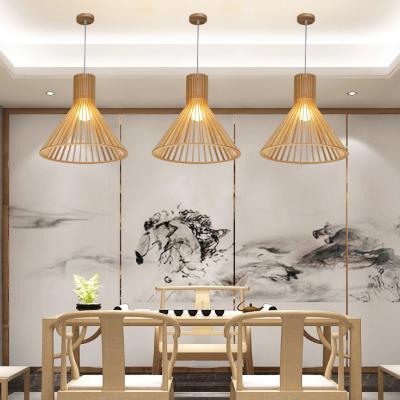 China Modern Nordic Pendant Light Designers Lighting Bamboo Chandelier Dining Room Modern Pendant Lamps for sale