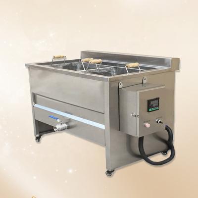 China Manufacturing Plant Manufacturing Plant Brosted chicken fryed machine stir fry machine automatic french fries oil remove machine for fried food for sale