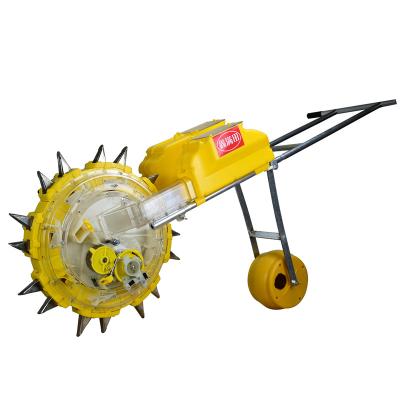 China Farms Hand push seeders Multifunctional sowing and fertilizing machine corn peanut precise seeder 5 mouths plant spacing 35cm for sale