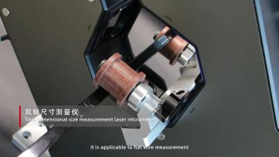 China Custom Laser Scan Optical Micrometer For Medical Tube 24V for sale