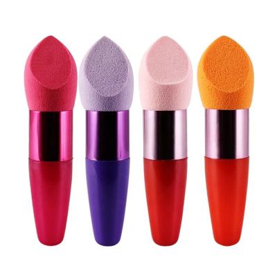 China Eco-friendly Makeup Products Facial Beauty Cosmetics Blast Makeup Sponges With Handle for sale