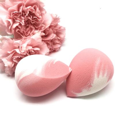 China Drop shipping private label pink soft beauty make up sponge blender low moq custom with packing for sale