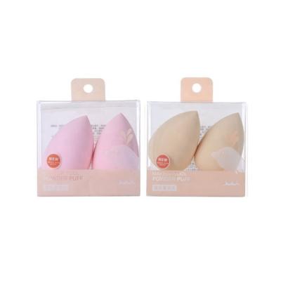 China Face Makeup Tools Or Gift Set Christmas Puff Sponge Christmas Puff 2Pcs Waterdrop Cosmetic Makeup Sponge Set for sale