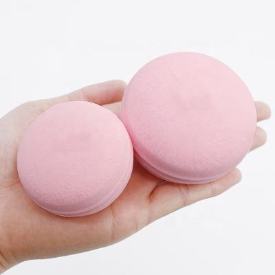 China Eco-Friendly Sponge For Face Macaron Natural High Quality Cute Shape Empty Cosmetics Containers OEM Sponge for sale