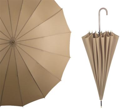 China 23inch 16ribs 190T Pongee Waterproof Japanese Umbrella Japan Fiberglass with Control for sale