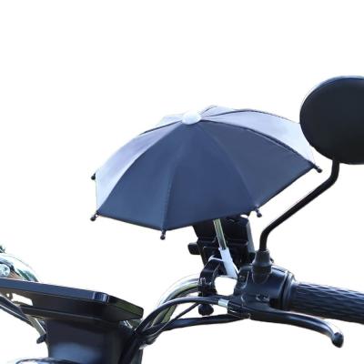 Chine Manuel ouvert de l'extérieur vélo jouet parapluie Art Déco Polyester Tissu Téléphone portable Protège-soleil parapluie à vendre