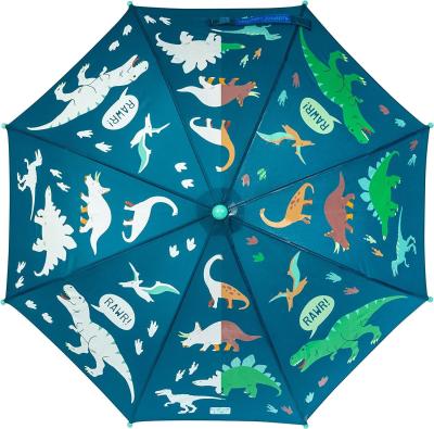 China 8K 19inch Fiberglass Ribs Windproof Children's Rain Umbrella Cute and Cool Design for sale