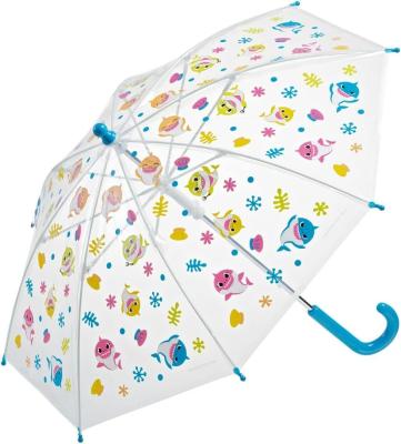 China Shark Printing Kids Umbrella Custom Children Umbrella for Kids POE Japan Umbrella for sale