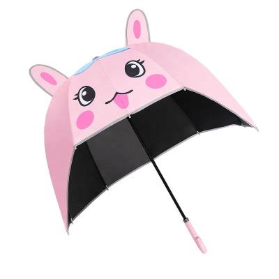 China 67cm Diameter Cartoon Helmet Umbrella Manual Open Cute Design for Girls UV and Windproof for sale