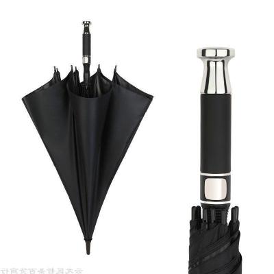 China Manufacturers of 27 inch Vinyl Golf Umbrellas with Long Handle and Logo Printing for sale