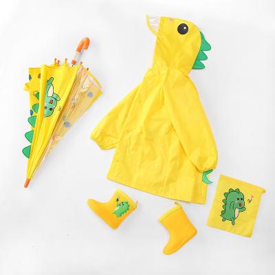 China 17Inches*8k Cute Kids Umbrella with Ears Manual Control Random Designs and Colors for sale