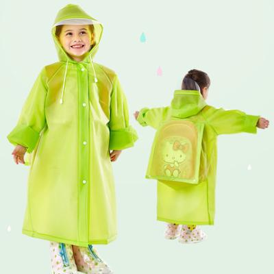 China Custom EVA Kids Waterproof Raincoat for Children Rain Season Umbrella Gender GIRLS for sale