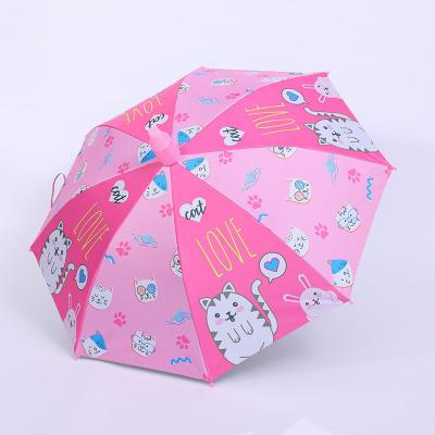 China Minimalism Style Custom Advertising Children's Umbrella with Sunscreen and Automatic Open for sale