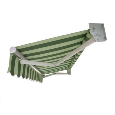 China Convenient Balcony Rain Canopy Awning with Electric Operation and Oxford Sail Material for sale