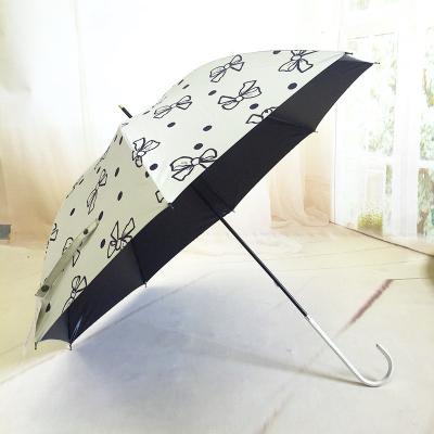 China Fiberglass Frame Straight Pole Advertising Umbrella with Customized Color and Logo for sale