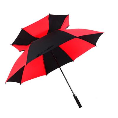 China American Style Customized Advertising Umbrella with Double Layers and Logo Print for sale