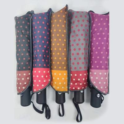 China Colorful Design Pongee Fully Automatic Open and Close umbrella Perfect for Your Market for sale