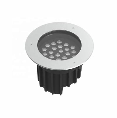 China Waterproof Theme Park 12W Control Over Stainless Steel Adjustable Honeycomb Spot Garden Floor Outdoor Inground LED Underground Light for sale