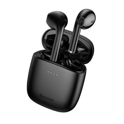 China Breathable For Baseus W04 Ture Wireless Headphones TWS 5.0 Earphone For Noise Reduction Voice Headset Mini True Wireless Earphones for sale