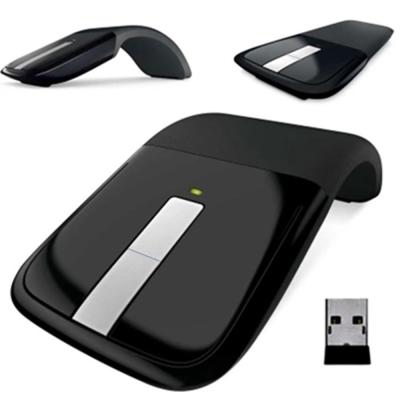 China Mini Top Selling Foldable Wireless Arc Touch Portable Wireless Mouse for sale