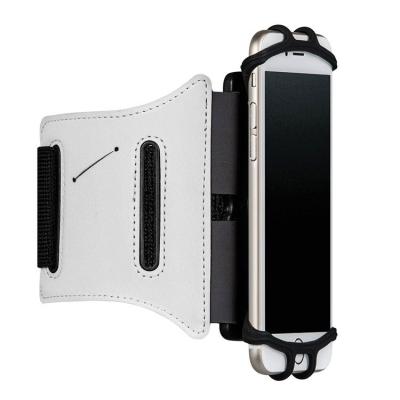 China Durable 2021 Fashion 180 Sport Armband Rotatable Custom Phone Holder Armpit Bag for sale