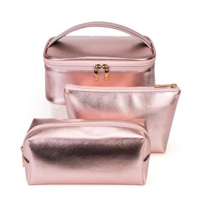 China Lady High Quality Custom Logo Light Weight Makeup Cosmetic Bag With Zipper for sale