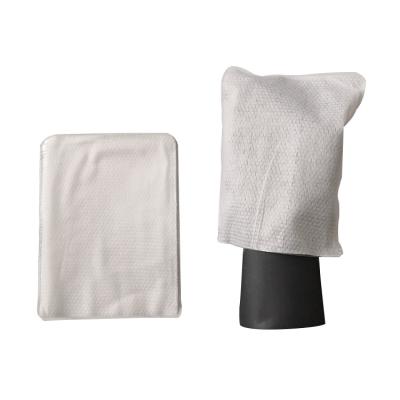 China Cleaning Disposable nonwoven patient washing fingerless mittens square shape europe size for sale