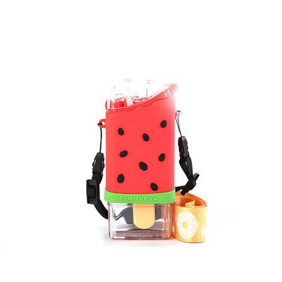 China Men And Women Student Cartoon News Cute Transparent Children's Water Cups Viable Creative Ice Cream Cups for sale