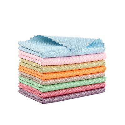 China Sustainable Window Cleaning Micro Fiber Cloth Cleaning Microfiber Cloth Towel  Microfiber Cleaning cloth for sale