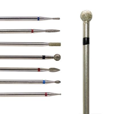 China High Quality and Antibacterial Special Purpose and Custom Tungsten Diamond Nail Drill Bits Ceramic Burrs for sale