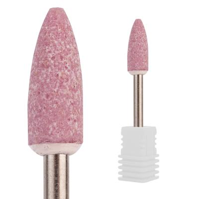 China korund Ceramic Stone Material Small Ball Nail Drill Bits Electric Apparatus For Manicure Nail Accessory Tools for sale