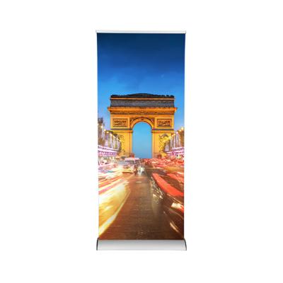 China Advertising Portable Retractable Plastic Display Banners Good Prices Regular Banner Stand Roll for sale