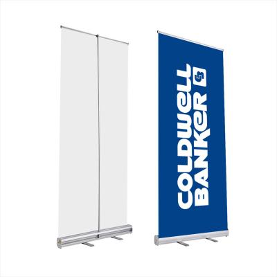 China Wholesale Waterproof 100% Polyester Thermal Transfer Printing Roll Up Banner Stand For Trade Show for sale