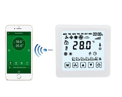 China Smartphone Wi-Fi Control Tuya Thermostat RL313 Wifi Wall Fan Coil Thermostat Air Conditioner Controller Termostat Termosto for sale