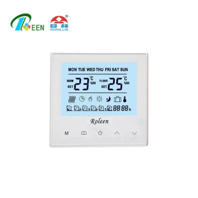 China Touch Screen HAVC Wifi Water Heater Smartphone Remote Control Hotel Smart Thermostat R301W-GB for sale