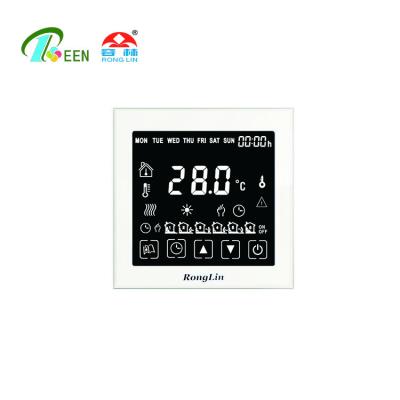 China 25A Electronic Touch Screen Heat Thermostat for Room R302-GC for sale