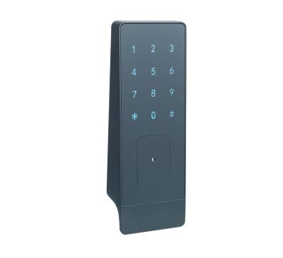 China Smart Touch Screen Lock Black Electronic Smart Square Door Lock User Numeric Code SL22 for sale