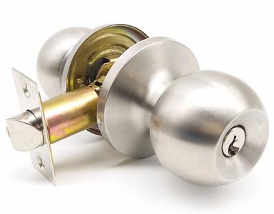 China Entrance. Cheap privacy entry knobset lock house lock set round ball knob lockset good round stainless steel 201 304 SS knob tubular door lock for sale