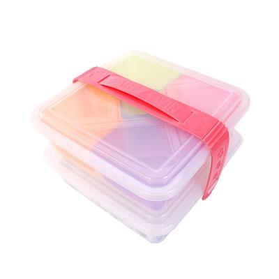 China 2022 Hotsale Plastic Microwavable Lunch Box For Wholesale Picnic Basket With Large Space for sale