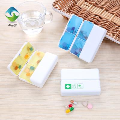 China Eco-Friendly Eco-friendly Folding Pill Box With Magnet Storage Pills Weekly Organizer 7 Day Pill Case for sale