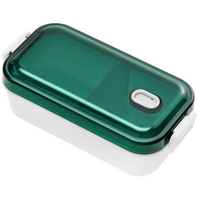 China Freshness Preservation Meal Bento Portable Outdoor Lunch Box Plastic Eco-friendly Food Container for sale