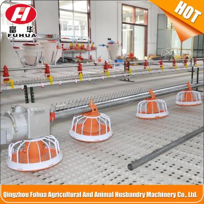 China Poultry Fuhua Competitive Products! pan feeding system for poultry equipment for sale