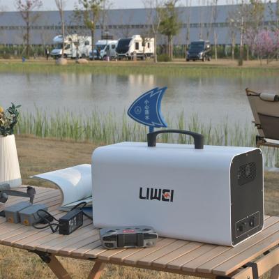 China Type C 200W 300W 500W 1000W Portable Solar Battery Backup Solar Generator Bank 220V Power Station For Outdoor Camping for sale