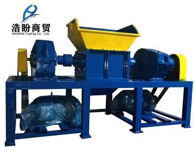 China Zhengzhou HaoPan YYS-600 Shredder Machine Waste Wood Plastic Blades Shredder Double Shaft Shredder Machine Metal for sale