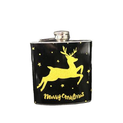 China Hot Selling Cheap Custom Metal Scotland Hip Flask 6 Steel Hip Flask for sale